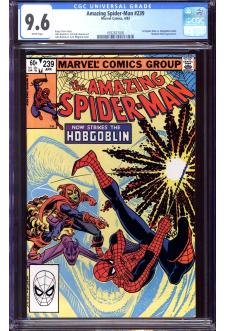AMAZING SPIDER-MAN #239 CGC 9.6 WHITE PAGES front cover