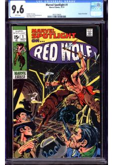 MARVEL SPOTLIGHT #1 CGC 9.6 WHITE PAGES front cover