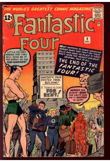 FANTASTIC FOUR #9 4.0 front cover