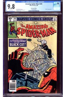AMAZING SPIDER-MAN #205 CGC 9.8 WHITE PAGES front cover