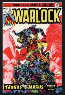 WARLOCK #10 7.0 front cover