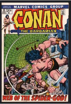 CONAN THE BARBARIAN #13 7.5 front cover