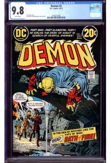 DEMON #2 CGC 9.8 WHITE PAGES front cover