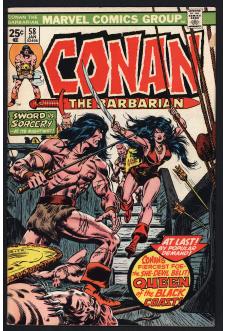 CONAN THE BARBARIAN #58 5.0 front cover