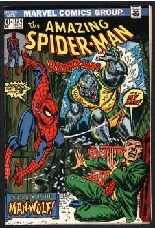 AMAZING SPIDER-MAN #124 4.0 front cover