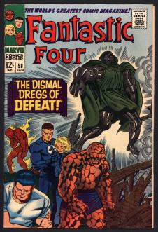 FANTASTIC FOUR #58 7.5 front cover