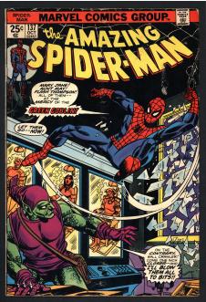 AMAZING SPIDER-MAN #137 3.0 front cover