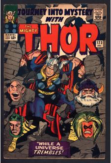 JOURNEY INTO MYSTERY #123 4.5 front cover