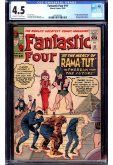 FANTASTIC FOUR #19 CGC 4.5 OW/WH PAGES front cover
