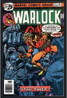 WARLOCK #13 8.5 front cover