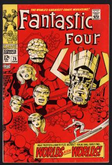 FANTASTIC FOUR #75 6.5 front cover