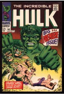 INCREDIBLE HULK #102 5.0 front cover