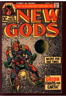 NEW GODS #1 6.5 front cover