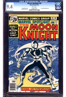 MARVEL SPOTLIGHT #28 CGC 9.4 WHITE PAGES front cover