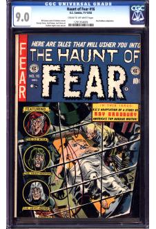 HAUNT OF FEAR #16 CGC 9.0 CR/OW PAGES front cover