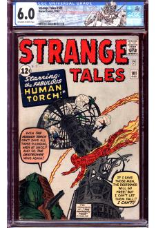 STRANGE TALES #101 CGC 6.0 OW/WH PAGES front cover