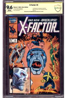 X-FACTOR #6 CBCS 9.6 WHITE PAGES front cover