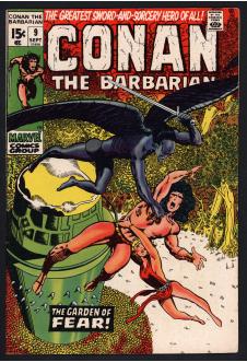 CONAN THE BARBARIAN #9 6.5 front cover
