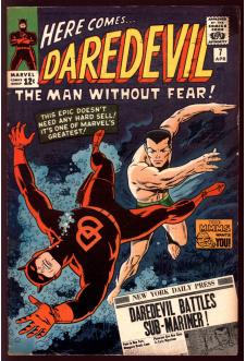DAREDEVIL #7 3.5 front cover