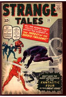 STRANGE TALES #106 4.5 front cover