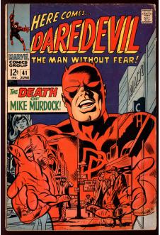 DAREDEVIL #41 3.5 front cover