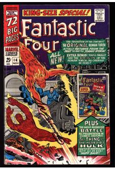 FANTASTIC FOUR ANNUAL #4 4.5 front cover