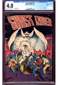 GHOST RIDER #4 CGC 4.0 CR/OW PAGES front cover