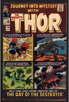 JOURNEY INTO MYSTERY #119 6.5 front cover