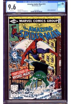 AMAZING SPIDER-MAN #212 CGC 9.6 WHITE PAGES front cover