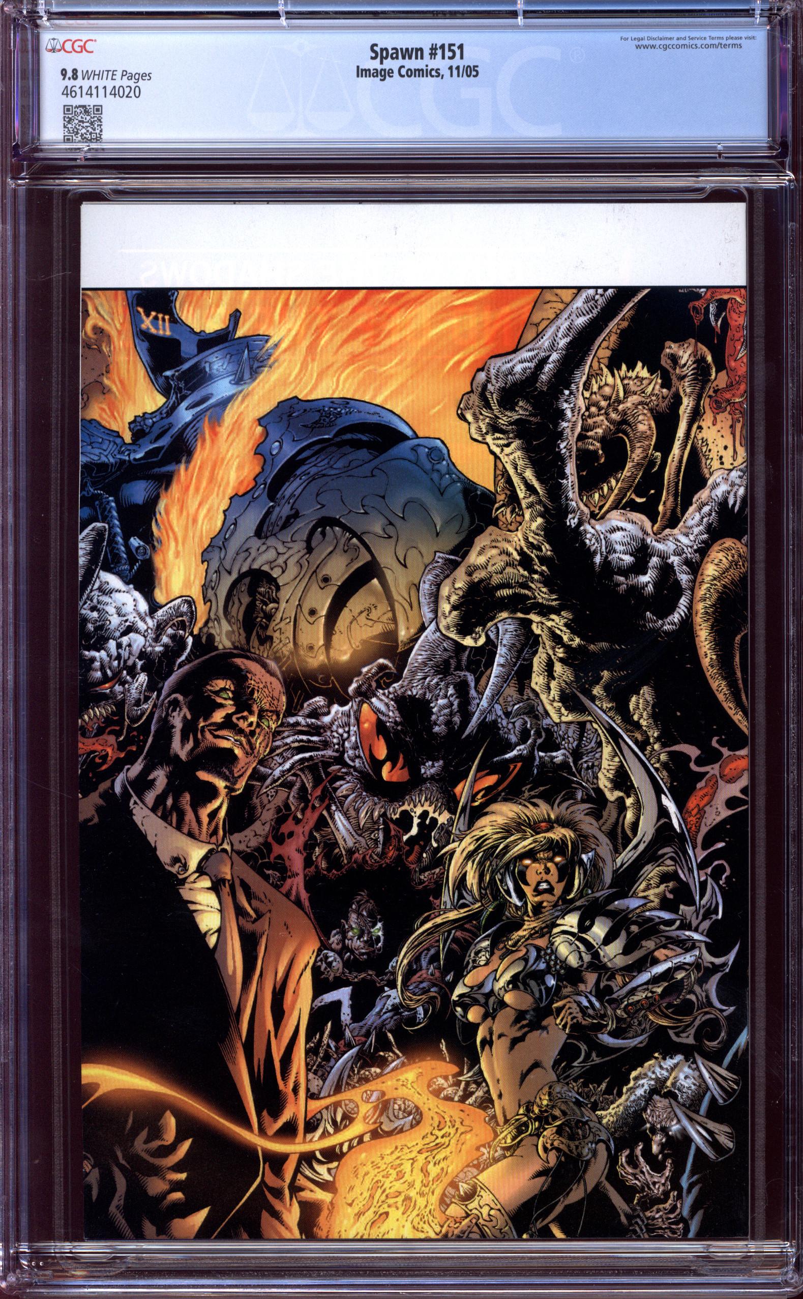 SPAWN Back Cover