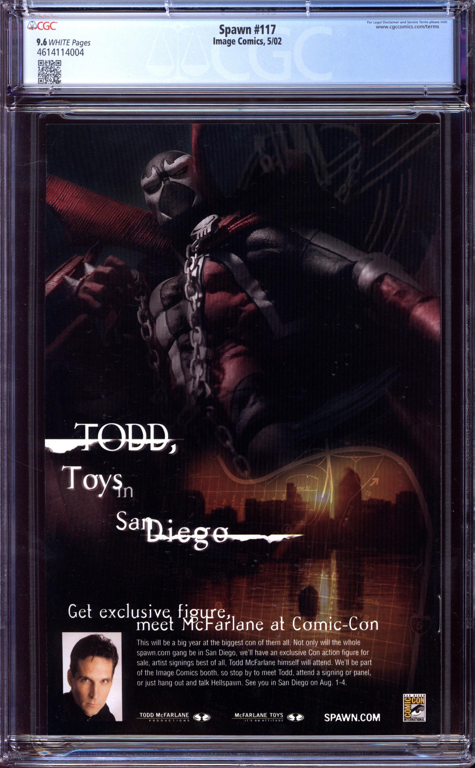 SPAWN Back Cover