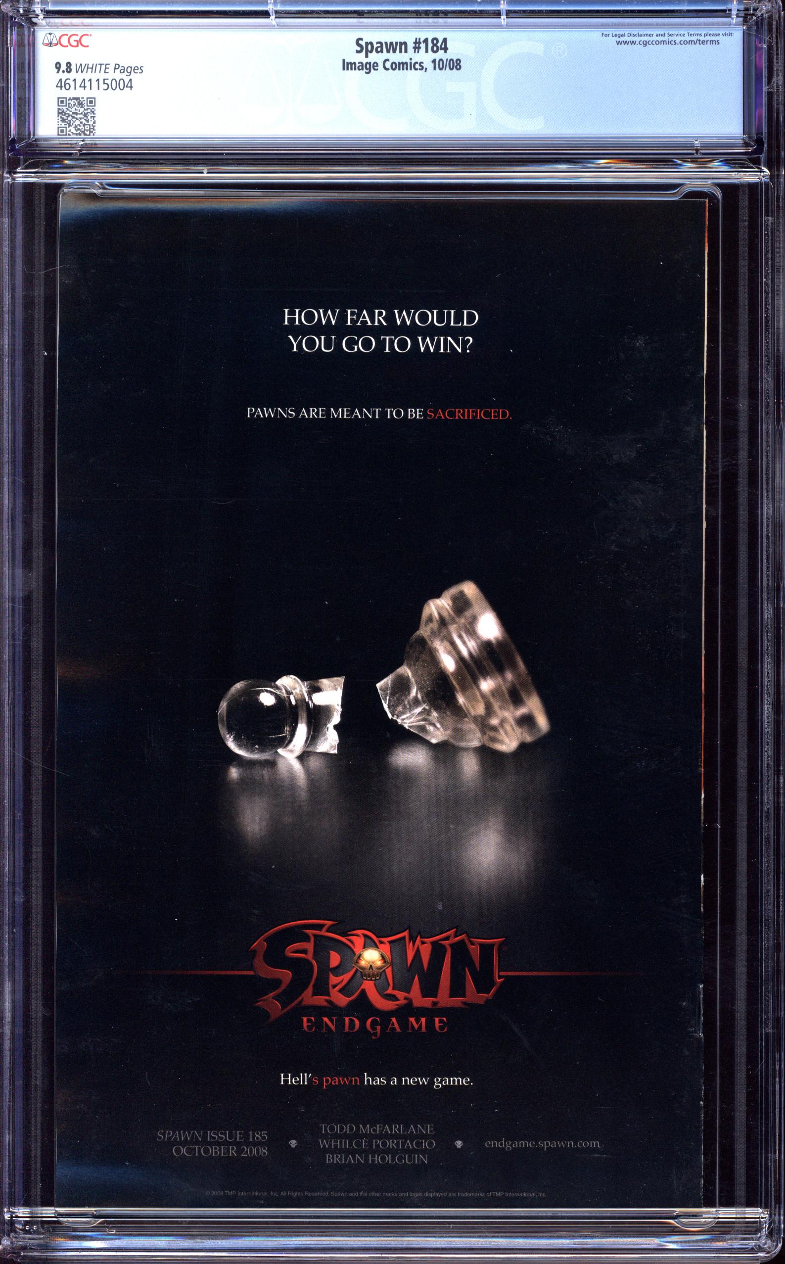 SPAWN Back Cover