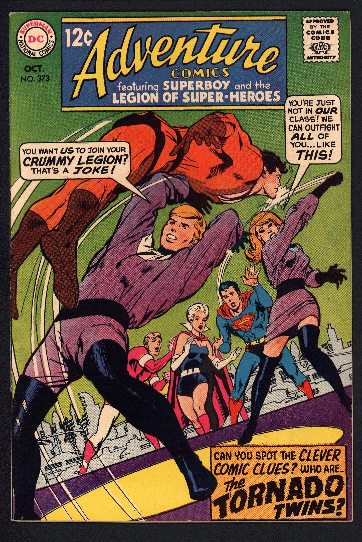 ADVENTURE COMICS Front Cover