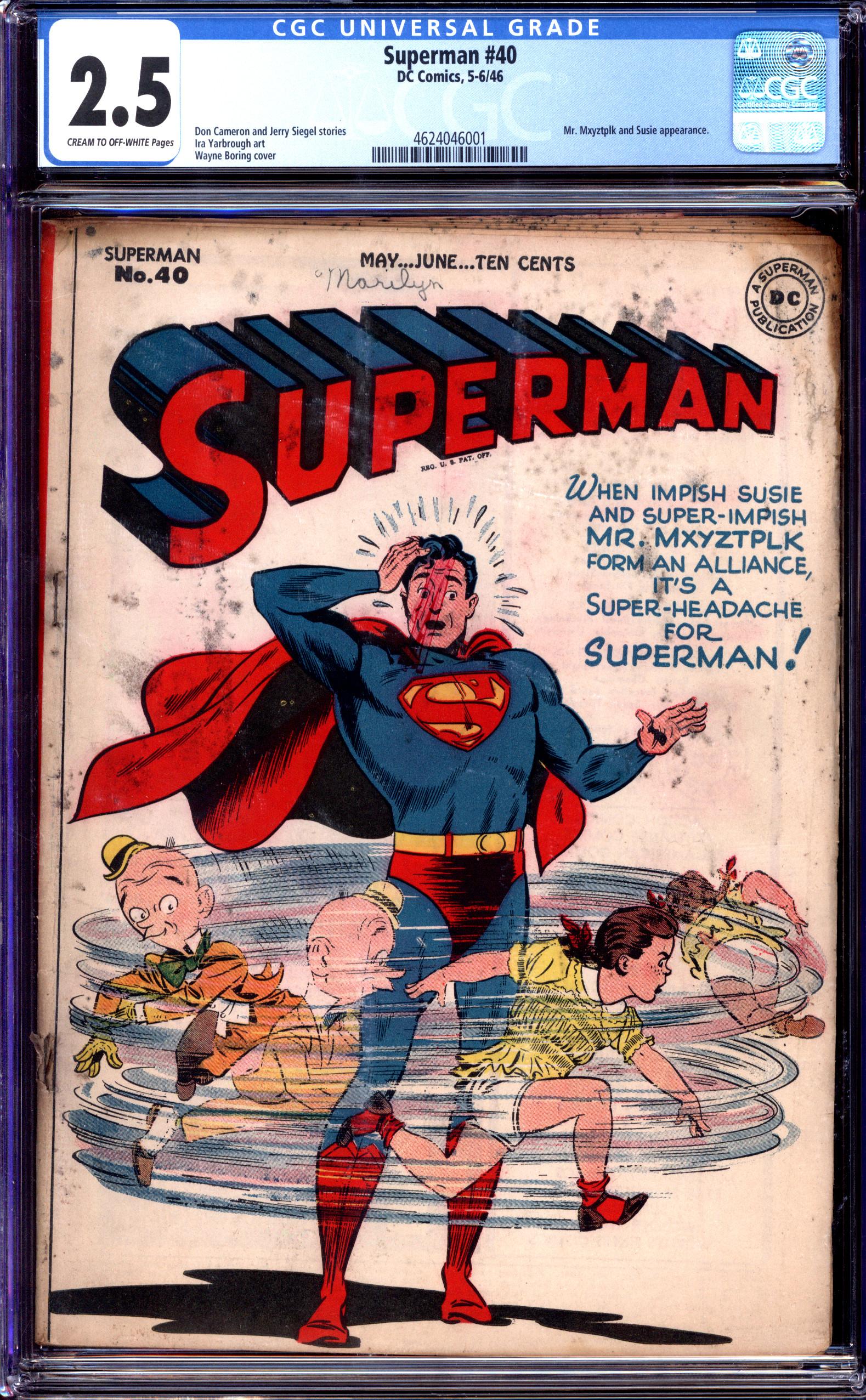 SUPERMAN Front Cover