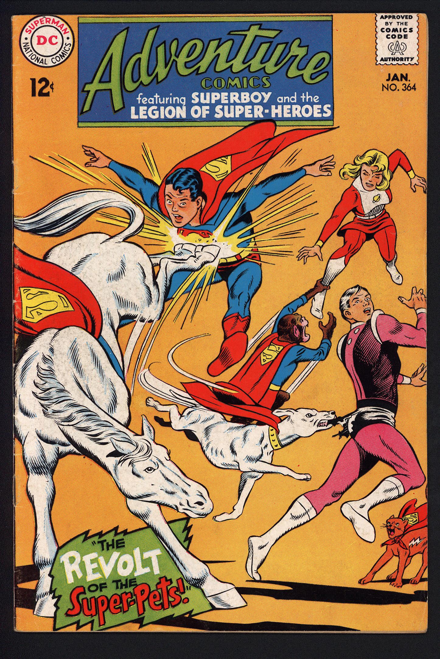 ADVENTURE COMICS Front Cover