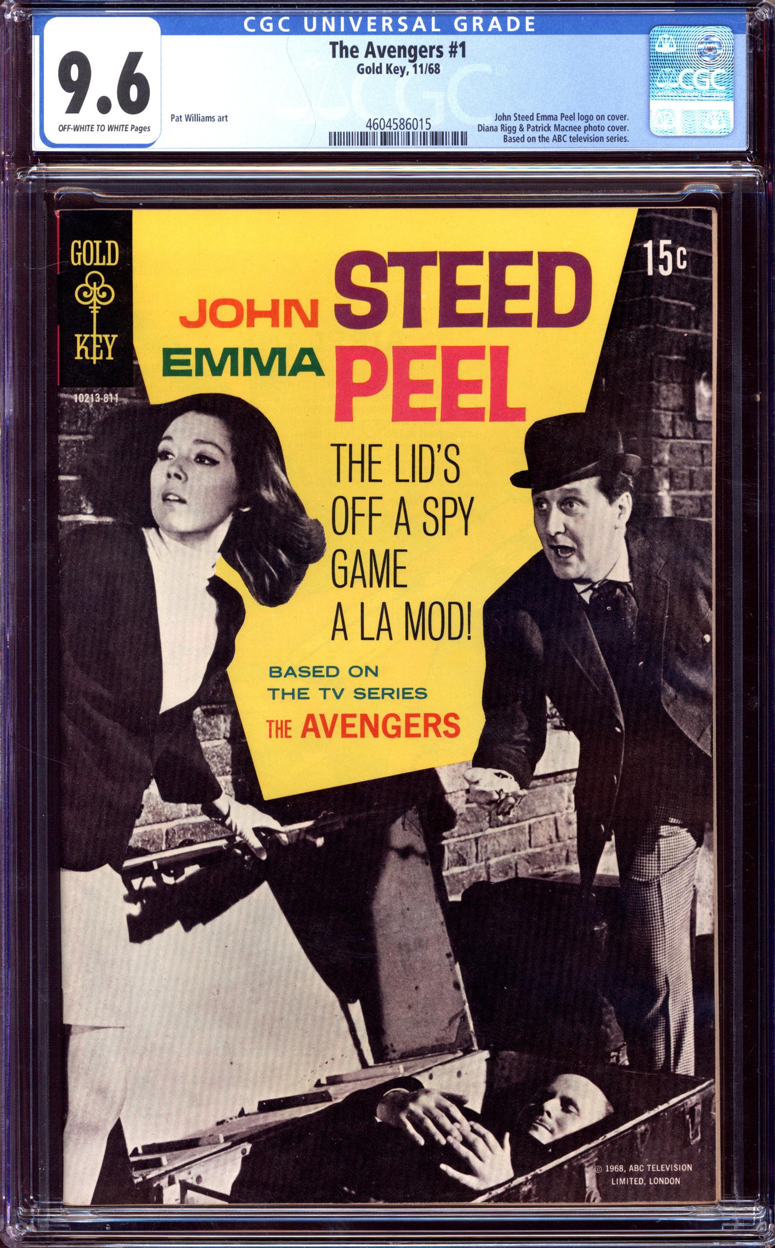 THE AVENGERS Front Cover