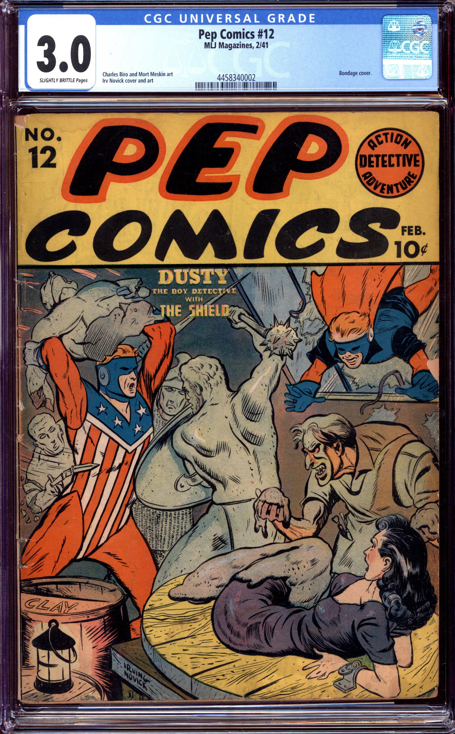 PEP COMICS Front Cover