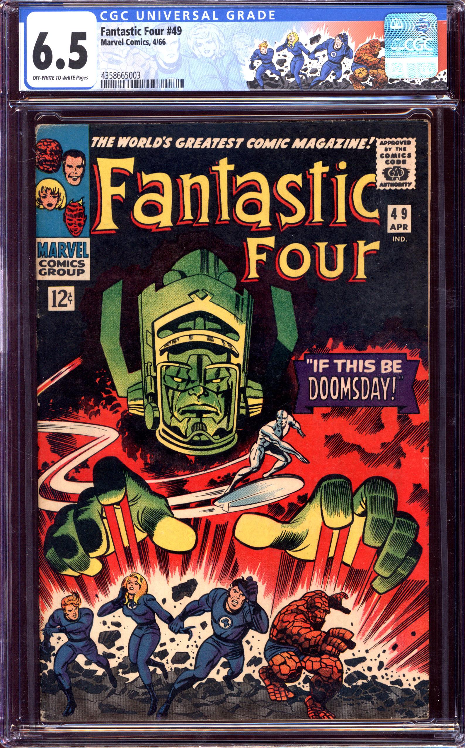 アメコミリーフ Fantastic Four #62 CGC 3.5 アメコミリーフ Fantastic Four #62 CGC 3.5 アメコミリーフ