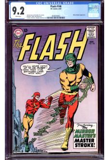 FLASH #146 CGC 9.2 WHITE PAGES front cover