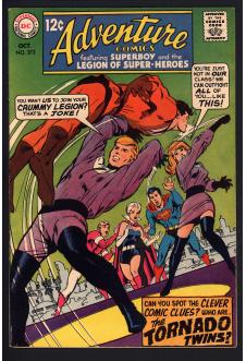 ADVENTURE COMICS #373 5.5 front cover