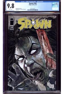 SPAWN #246 CGC 9.8 WHITE PAGES front cover