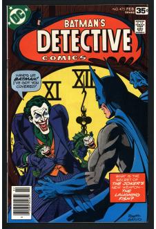DETECTIVE COMICS #475 8.0 front cover