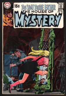 HOUSE OF MYSTERY #182 2.5 front cover