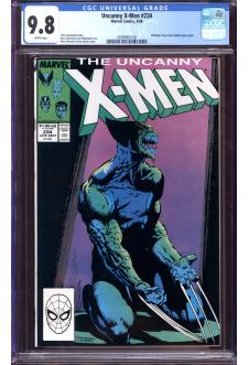 X-MEN #234 CGC 9.8 WHITE PAGES front cover