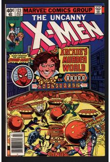 X-MEN #123 7.5 front cover
