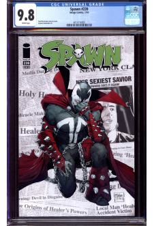 SPAWN #239 CGC 9.8 WHITE PAGES front cover