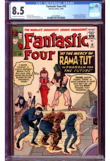 FANTASTIC FOUR #19 CGC 8.5 OW/WH PAGES front cover