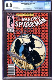 AMAZING SPIDER-MAN #300 CGC 8.0 WHITE PAGES front cover