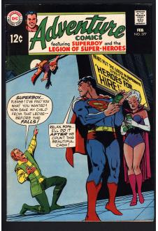 ADVENTURE COMICS #377 6.5 front cover