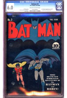 アメコミリーフ Batman #6 CGC 9.6 アメコミリーフ Batman #6 CGC 9.6